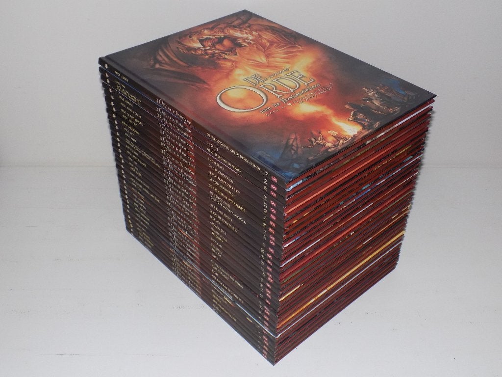 De orde van de Drakenridders ~ Complete serie HC's 1 t/m 31, Boeken, Complete serie of reeks, Ophalen of Verzenden, Zo goed als nieuw
