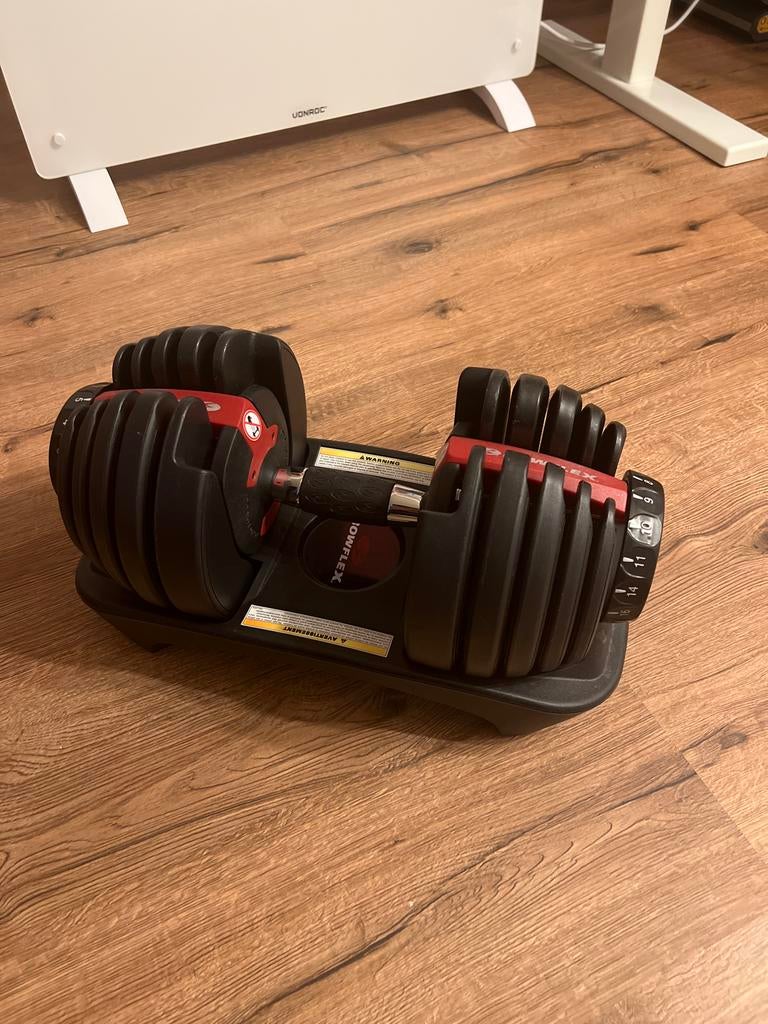 Bowflex 552I verstelbare dumbbell, Ophalen, Gebruikt, Armen, Dumbbell