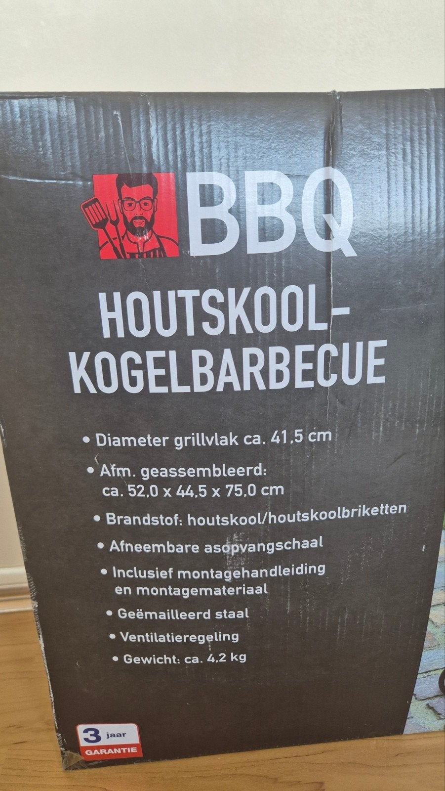 Nieuwe Houtskool Kogelbarbecue - Ongeopend, Ophalen of Verzenden, Nieuw