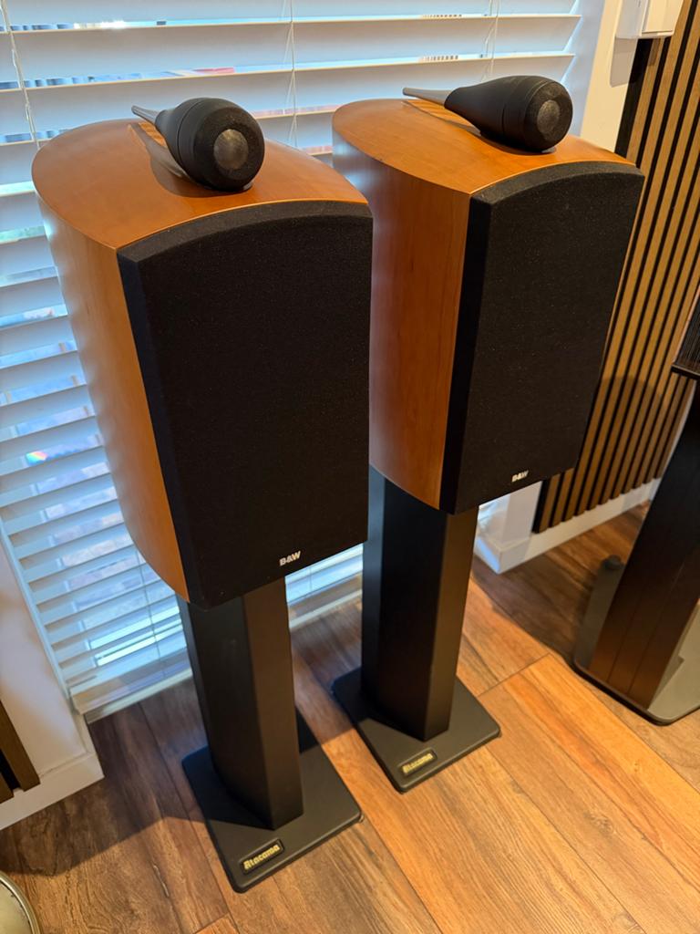 B&W 805 Nautilus Speakers met Atacama Stands, Audio, Tv en Foto, Luidsprekers, Gebruikt, Info@b&w.com, B&W, Ophalen of Verzenden