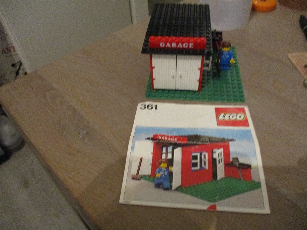 lego Set 361 Garage, Kinderen en Baby's, Speelgoed | Duplo en Lego, Ophalen of Verzenden, Gebruikt, Complete set, Lego