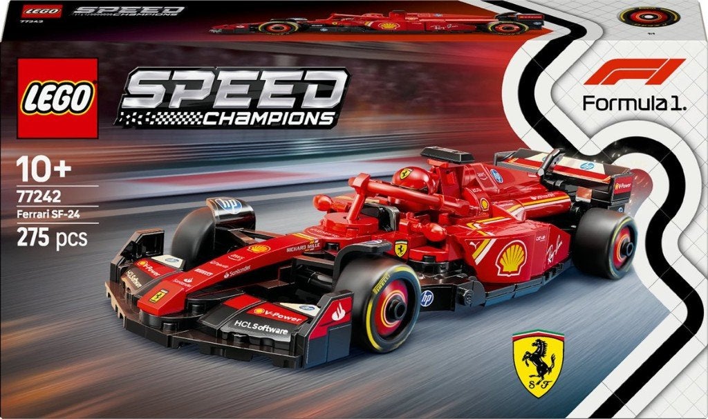 Lego Speed Champions 77242 Ferrari SF-24 F1 NIEUW, Lego, Lego, Nieuw, Legoland