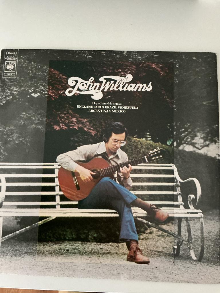 LP John Williams -, Inclusief binnenhoes, Ophalen of Verzenden, Zo goed als nieuw, 12 inch