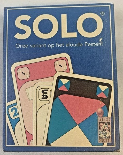 999 Games Solo kaartspel wereldberoemd spel compleet 2002, Hobby en Vrije tijd, Gezelschapsspellen | Kaartspellen, Coolsingel 104, 3011 AG Rotterdam, Netherlands