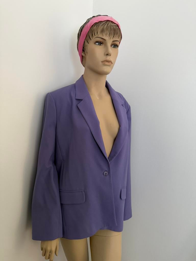 Sissy-boy paarse blazer jasje colbert lila xl 46/48 grote ma, Ophalen of Verzenden, Zo goed als nieuw, Maat 46/48 (XL) of groter