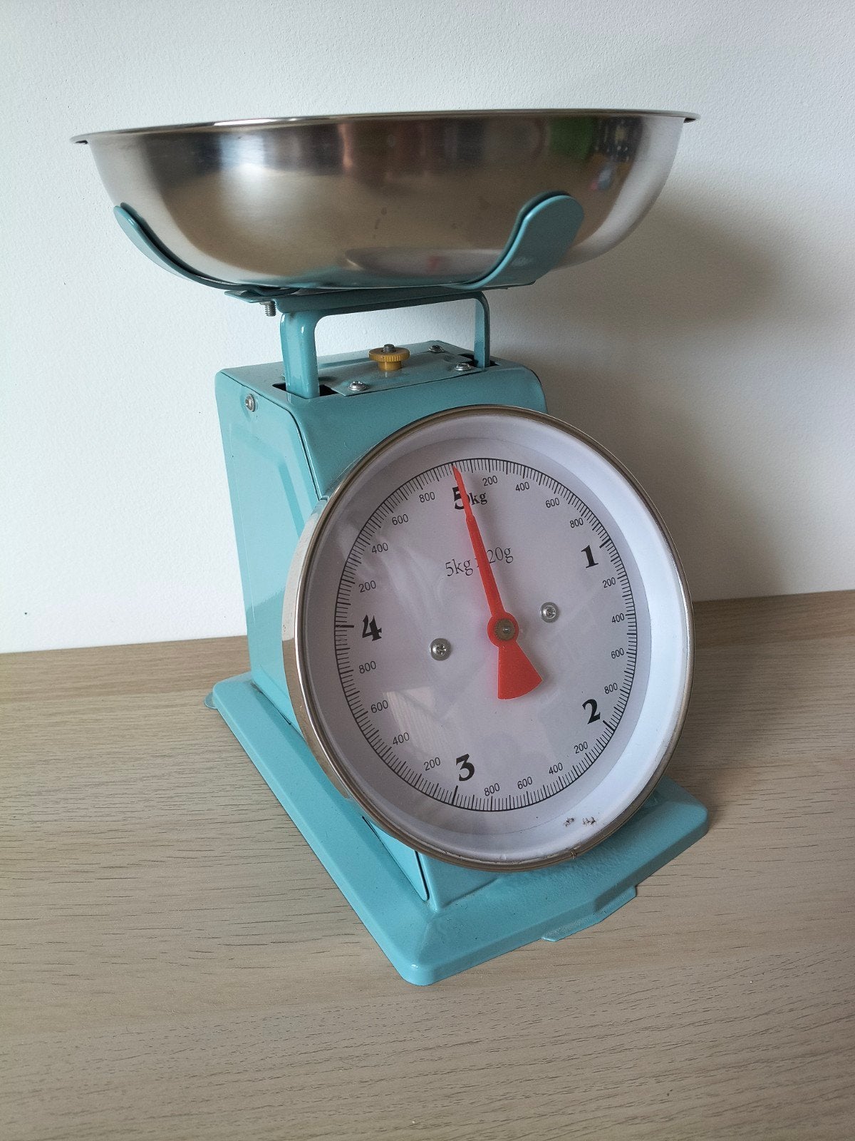 Vintage Keukenweegschaal - Analoog, tot 5kg, Ophalen, Minder dan 10 kg, Keukenweegschaal, Zo goed als nieuw