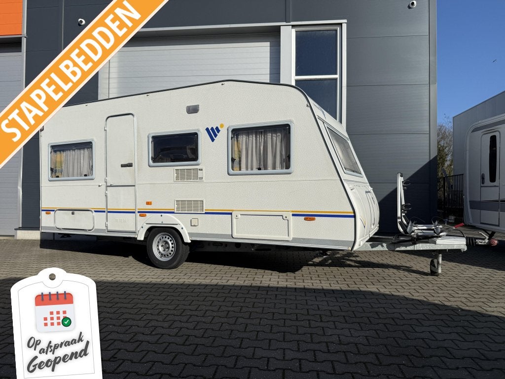 Knaus Vimara 450 TK - Unico voortent, Caravans en Kamperen, Standaardzit, Bedrijf, 750 - 1000 kg, Schokbreker