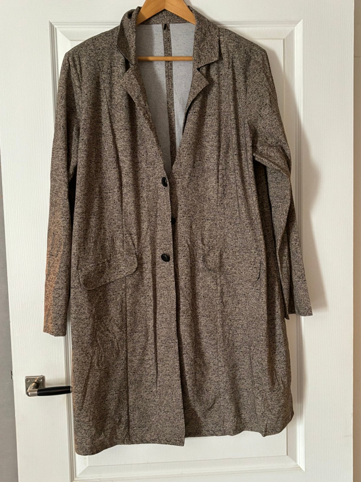 Plus basics blazer maat 48, Verzenden, Zo goed als nieuw, Blauw, Jasje of Colbert