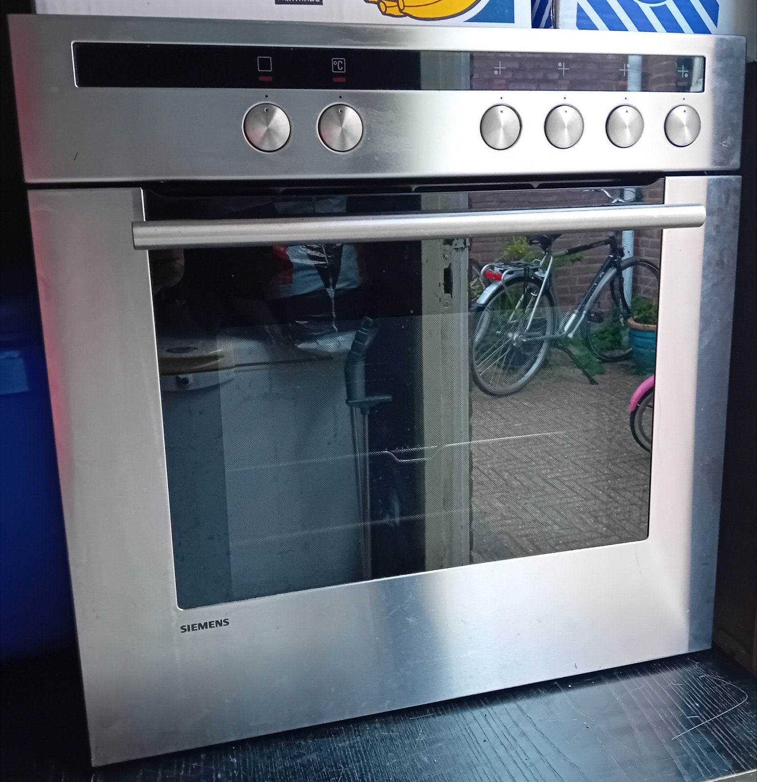 Siemens HE25055 Inbouw Oven (60 cm) met Perilex aansluiting, Ophalen, Gebruikt