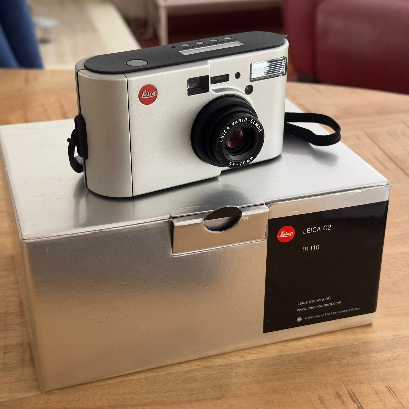 Leica C2, Audio, Tv en Foto, Fotocamera's Analoog, Ophalen of Verzenden, Zo goed als nieuw, Compact, Leica