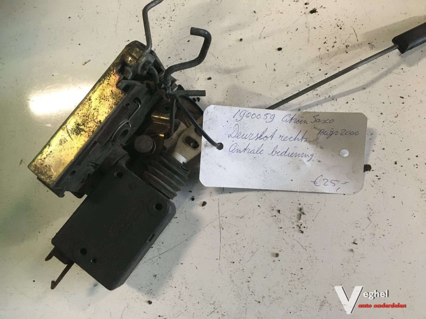 Citroen Saxo 2000 Slotmechaniek Rechtsvoor (cv), Gebruikt, -, -, Ophalen of Verzenden