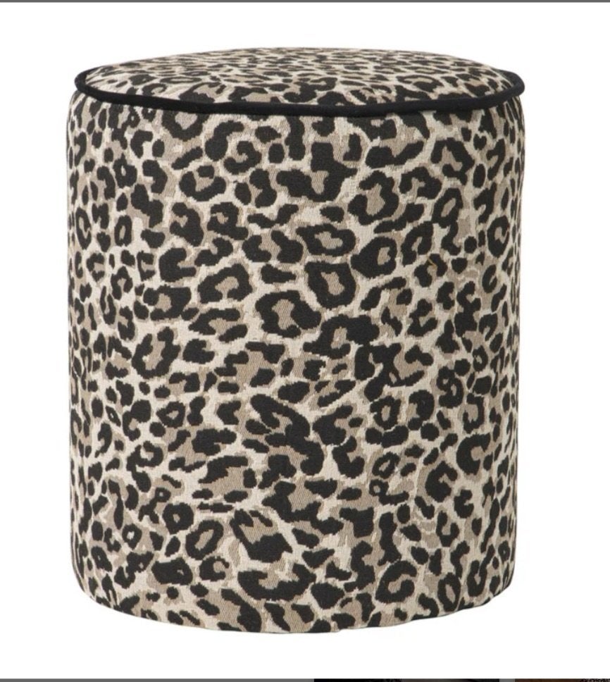 Tijger poef, Ophalen, Minder dan 50 cm, Rond, Minder dan 50 cm