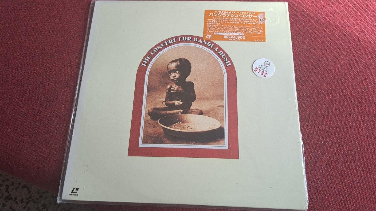 The Concert for Bangla Desh Laserdisc (Harrison / Beatles), Alle leeftijden, Ophalen of Verzenden, Zo goed als nieuw