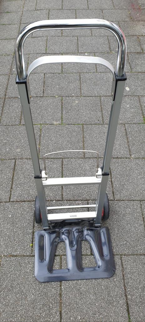 Steekwagen inklapbaar van het merk powerfix profi van alumin, Doe-het-zelf en Verbouw, Ophalen of Verzenden, Zo goed als nieuw