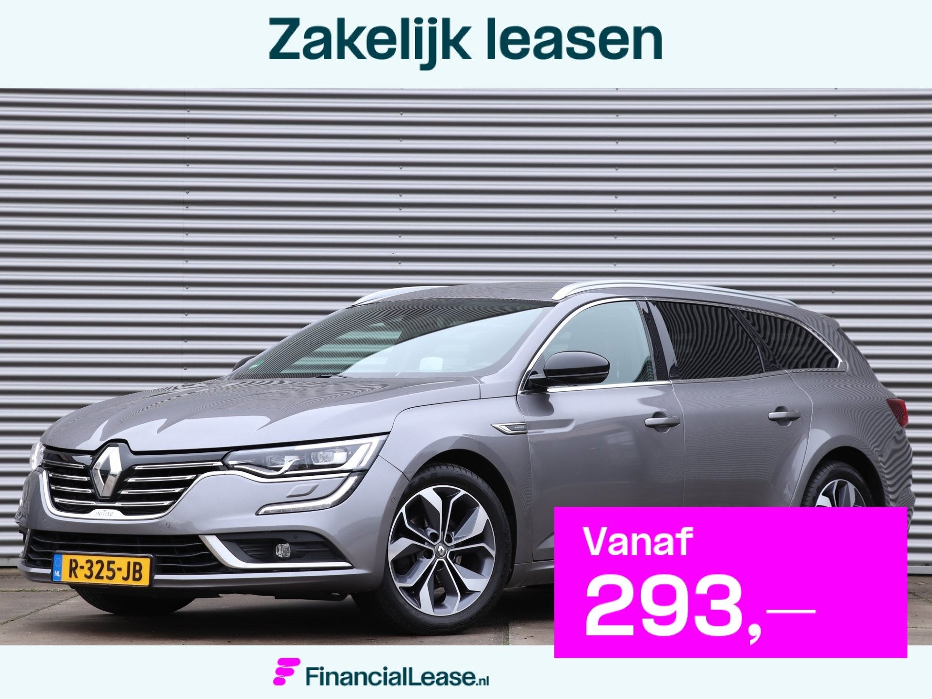 Renault Talisman Estate 1.3 TCe S-Edition 4Control Automaat, 1408 kg, 4 cilinders, Leder, 84 €/maand
