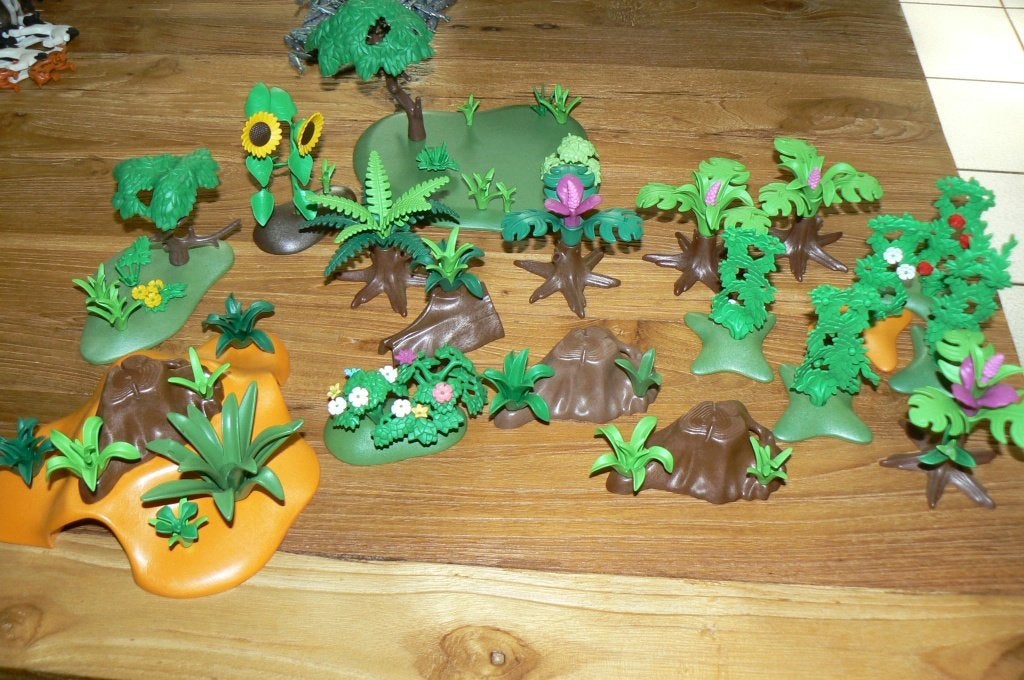 playmobil groen bomen planten, Ophalen of Verzenden, Gebruikt, Losse onderdelen, Overige typen