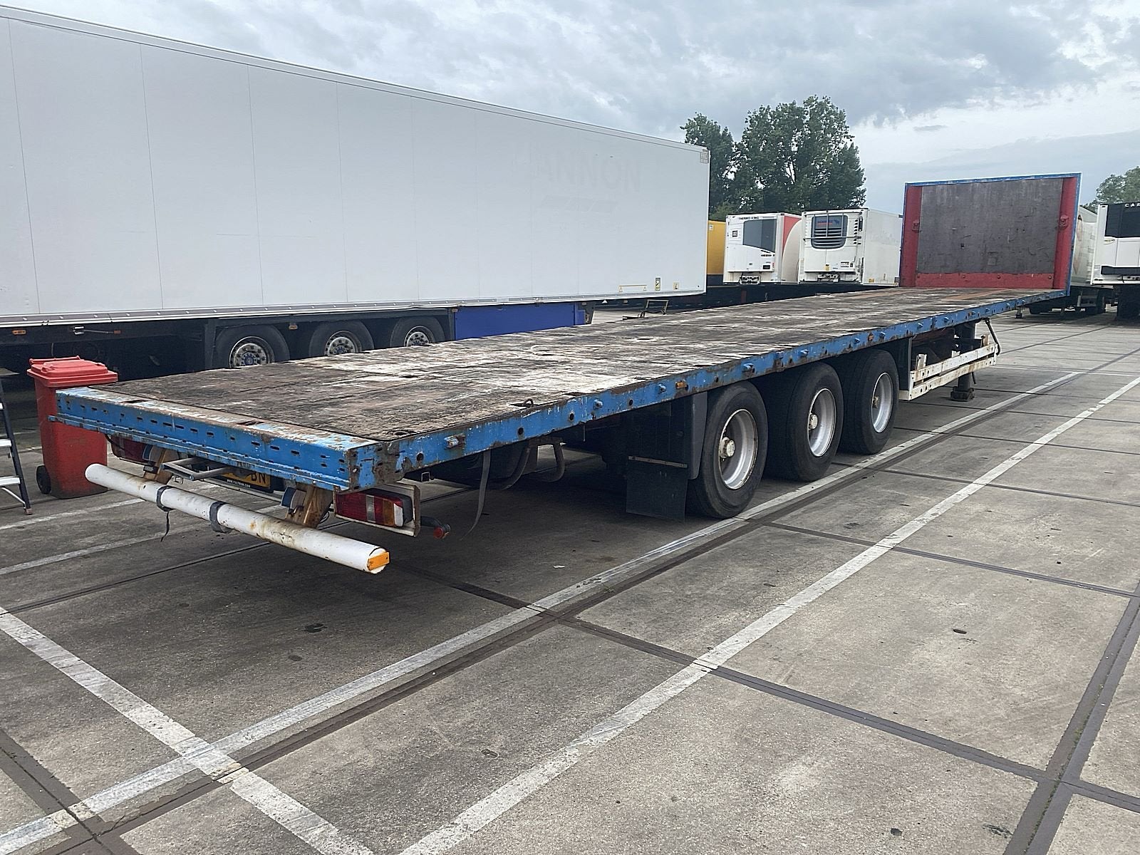 KRONE SDP 27, Auto's, Vrachtwagens, Overige kleuren, Bedrijf, Geïmporteerd, Aanhangers en Opleggers