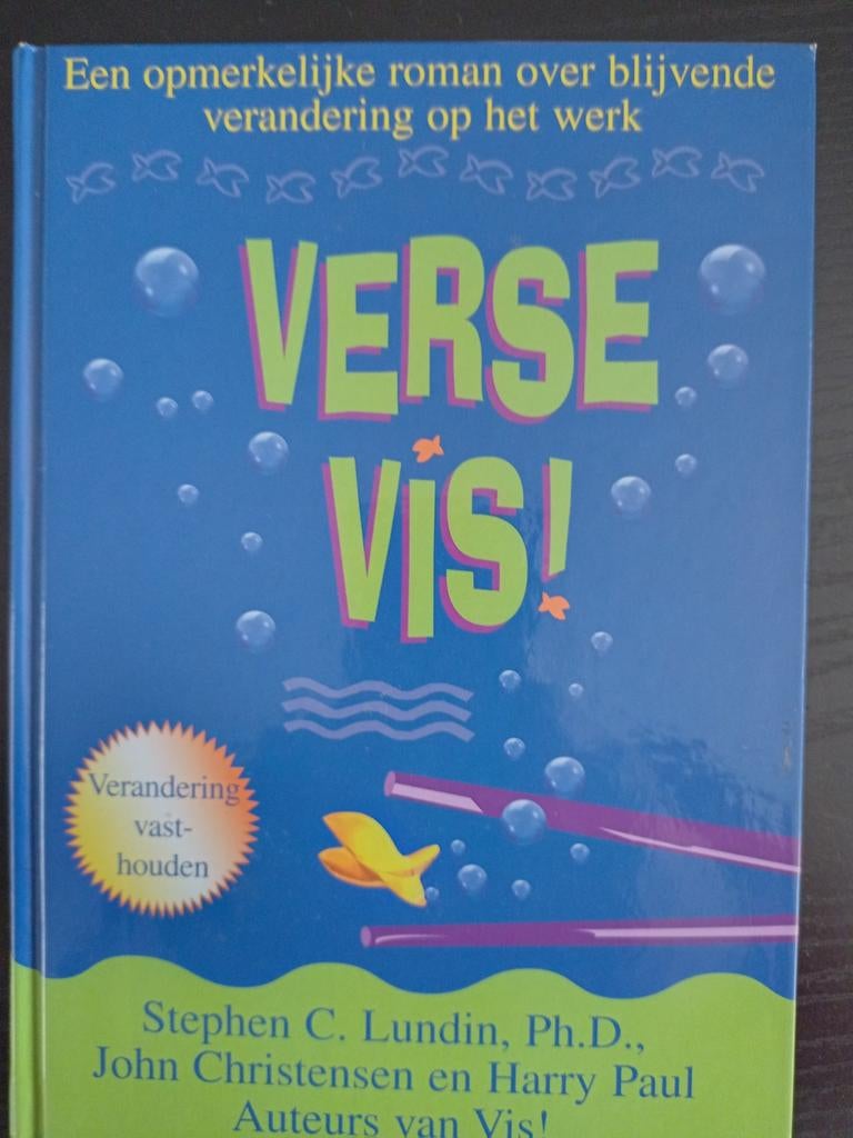 Verse Vis! - Stephen C. Lundin - Managementroman, Boeken, Ophalen, Zo goed als nieuw, Management, Stephen C. Lundin, John Christensen, Harry Paul