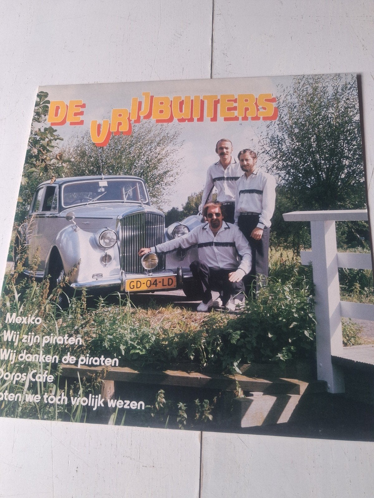 LP. De vrijbuiters. 1985., Ophalen of Verzenden, Gebruikt, 12 inch, Levenslied of Smartlap