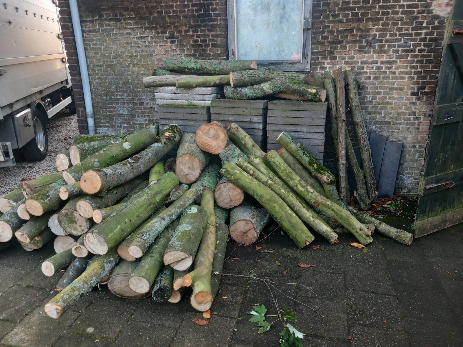 kachelhout, Tuin en Terras, Minder dan 3 m³, Ophalen