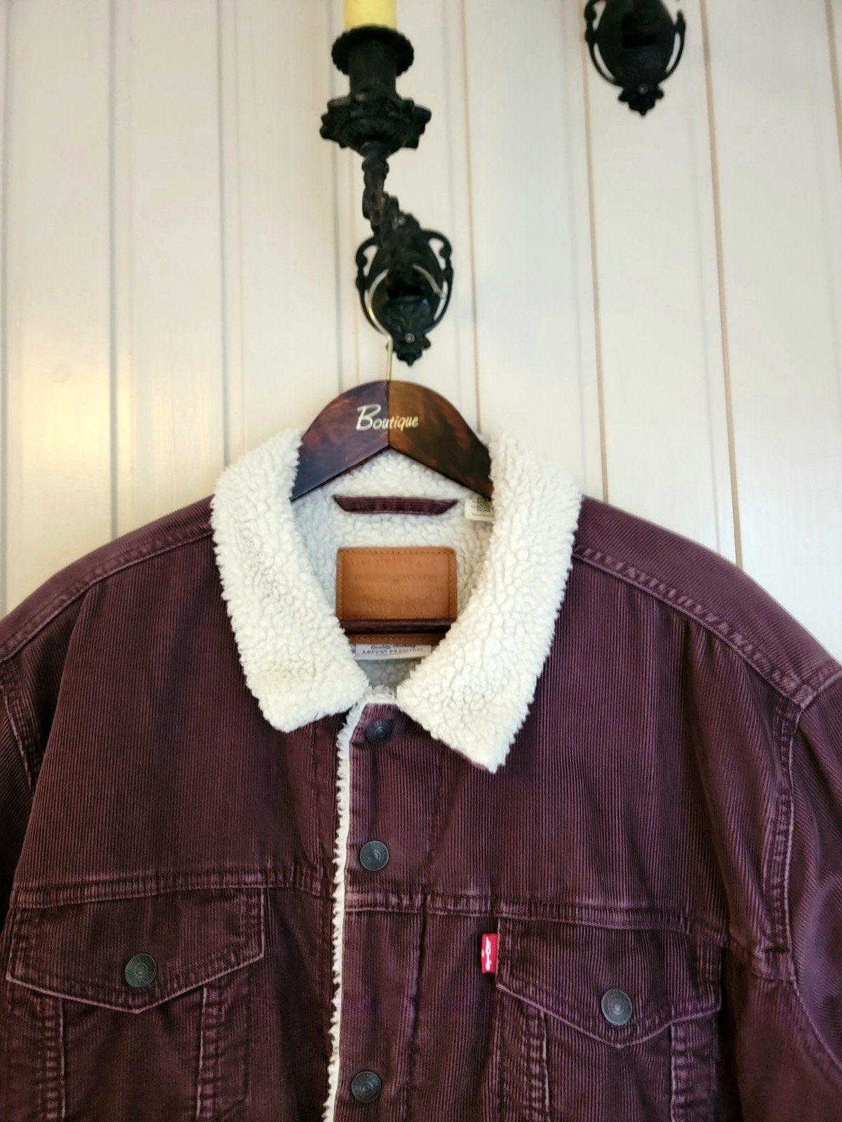 Fantastische originele NIEUWE Levi's Teddy (Sherpa) jas, XXL, Levi's, Bruin, Nieuw, Overige maten