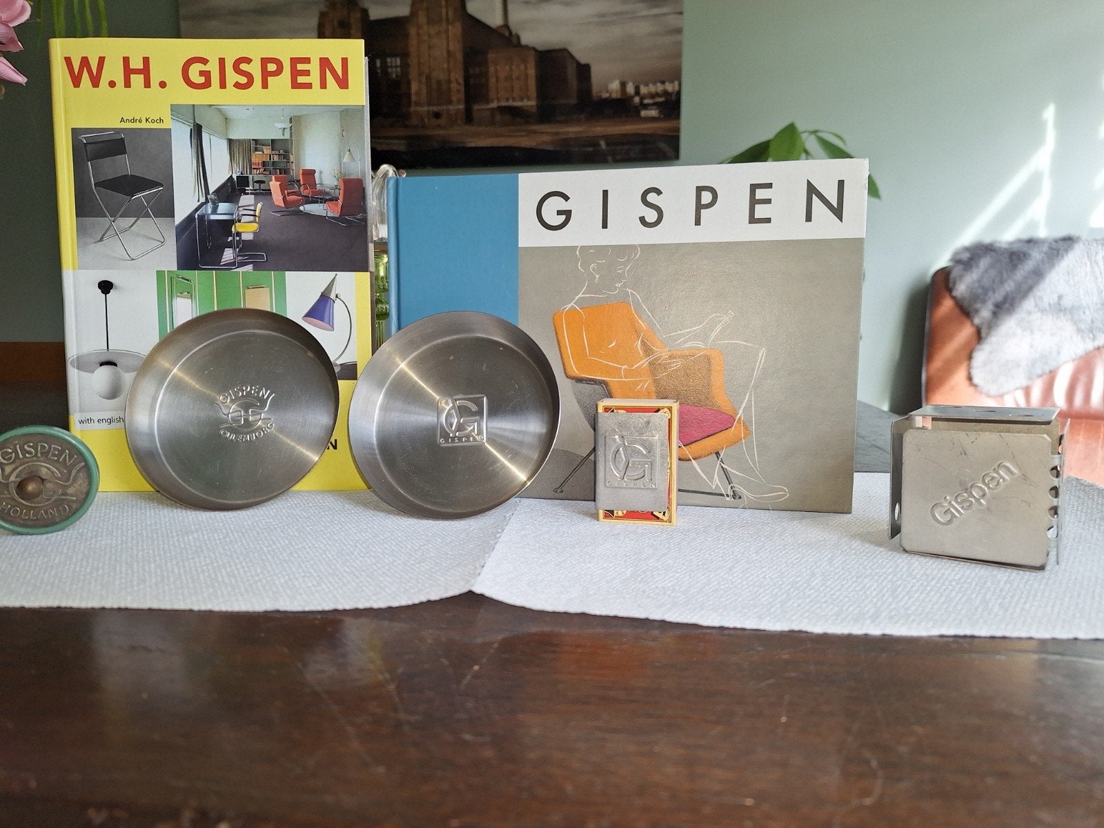 Gispen  oud reclame materiaal, Verzamelen, Ophalen of Verzenden, Zo goed als nieuw, Overige typen
