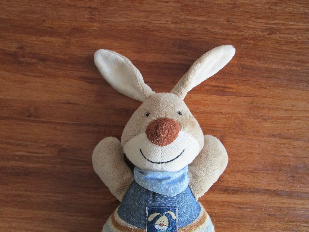 Muziekdoos Konijn Knuffel – Sigikid, met Melodie, Konijn, Ophalen of Verzenden, Zo goed als nieuw, Middelgroot (20 tot 80 cm)