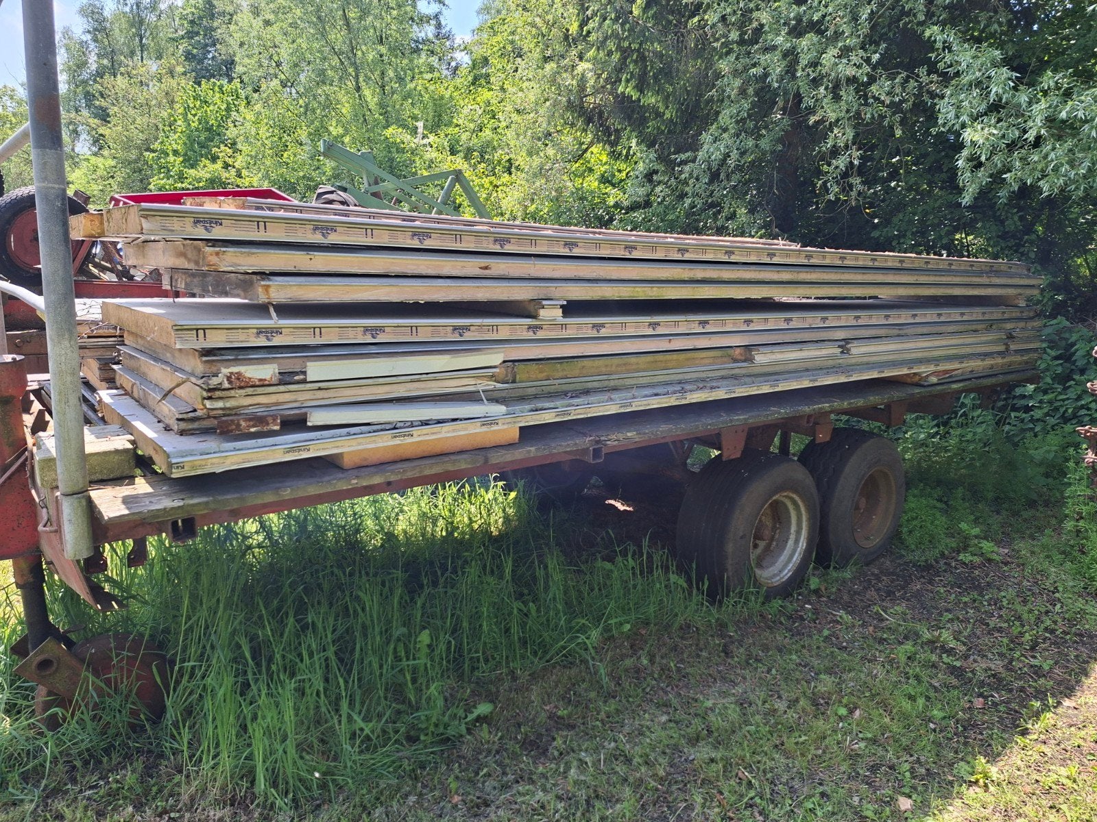 Geisoleerde kingspan wand panelen 6.5cm dik
12x 550cm
5x 330, Doe-het-zelf en Verbouw, Platen en Panelen, Ophalen