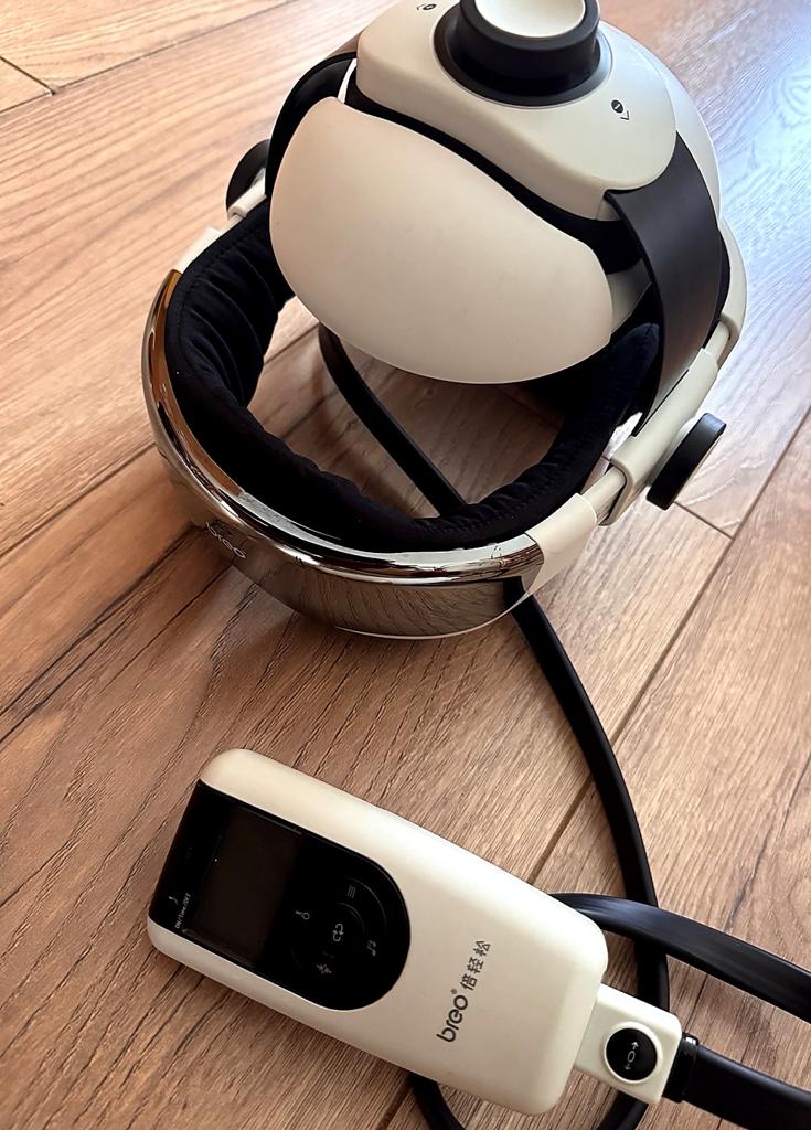 Breo iDream1260 hoofdmassageapparaat - ontspanning!, Sport en Fitness, Massageproducten, Ophalen of Verzenden, Zo goed als nieuw