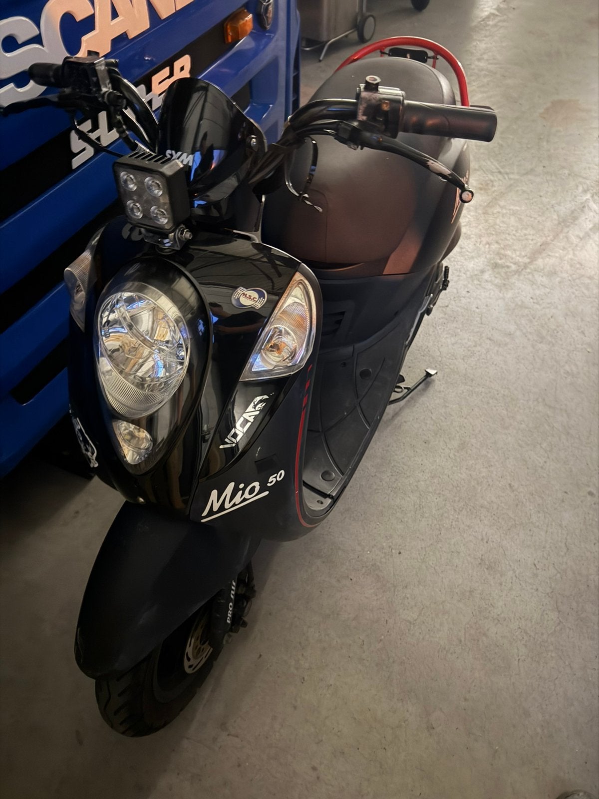 Sym mio voor onderdelen, Gebruikt, Maximaal 45 km/u, 49 cc, Benzine