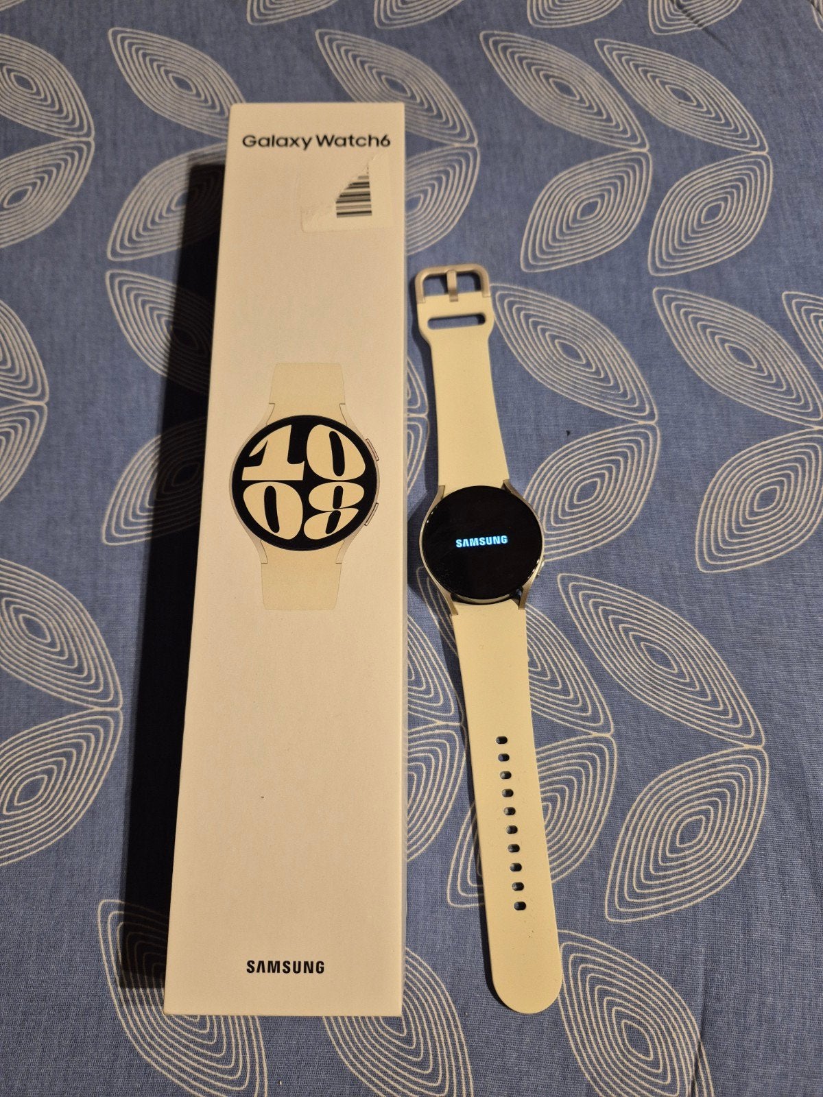 Galaxy Watch 6, Ophalen of Verzenden, Zo goed als nieuw, Waterdicht, Samsung watch 6 classic