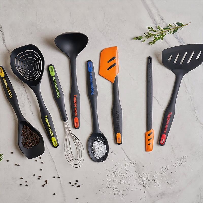 Tupperware softgrip keukenhulpen, Huis en Inrichting, Overige typen, Ophalen of Verzenden, Nieuw, Zwart
