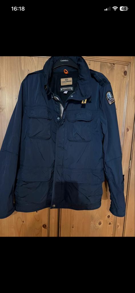 Mooie originele Parajumpers zomerjas maat XXL, Kleding | Heren, Jassen | Zomer, Verzenden, Zo goed als nieuw, Overige maten, Blauw