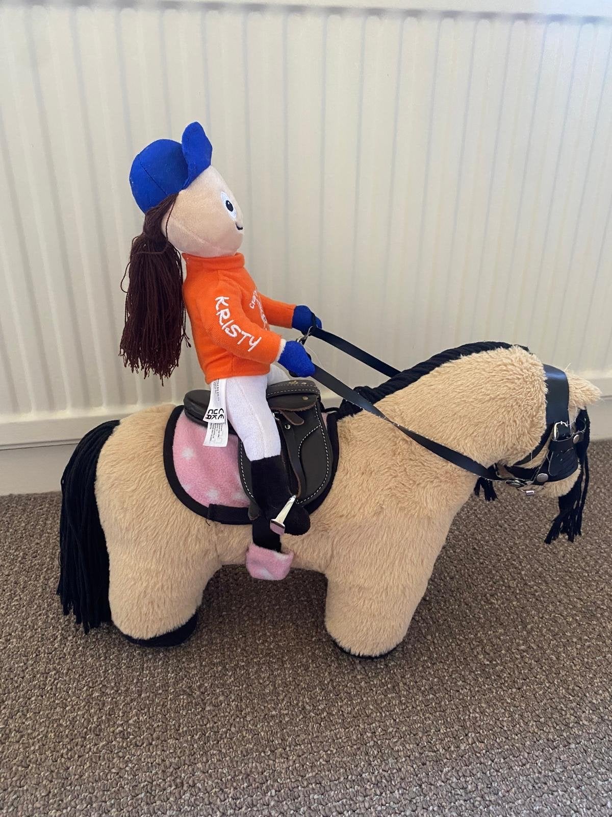 Pony craft Pony met ruiter en accessoires - Zgan, Paard, Overige merken, Ophalen of Verzenden, Zo goed als nieuw