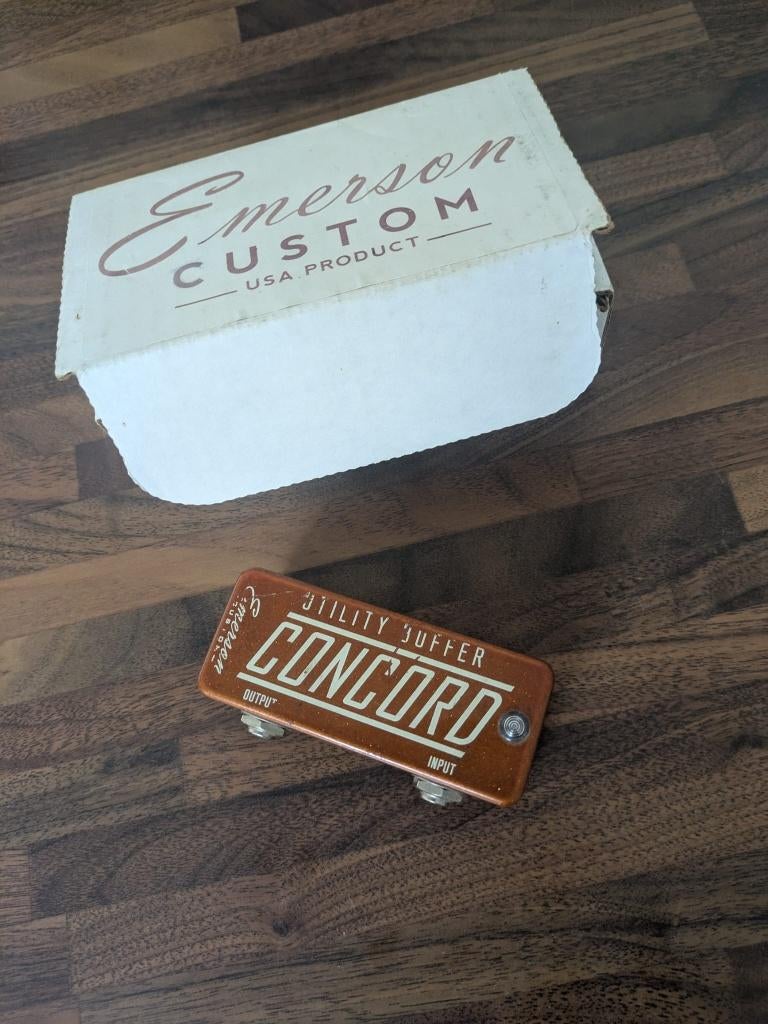 Emerson Custom Concord Buffer, Ophalen of Verzenden, Gebruikt