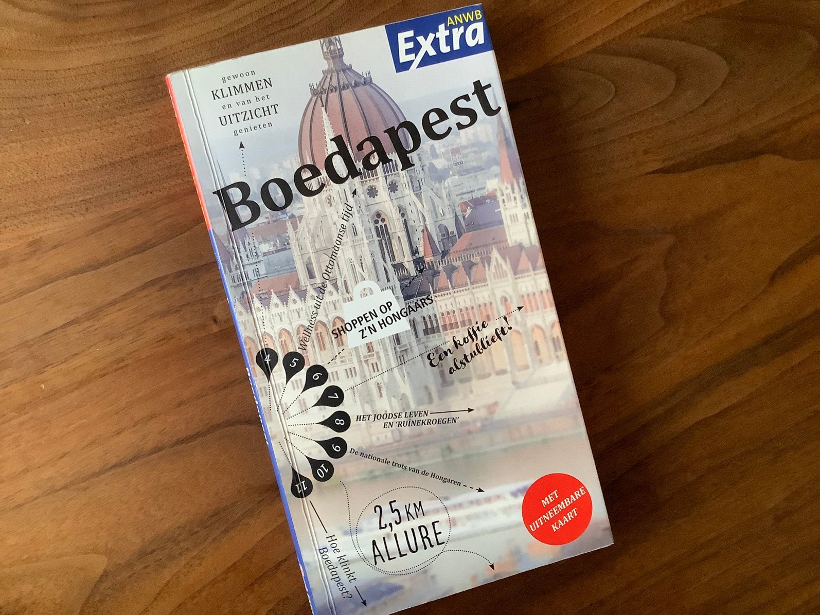 Boedapest Hongarije ANWB reisgids met tips, Gelezen, Europa, Ophalen of Verzenden, Reisgids of -boek