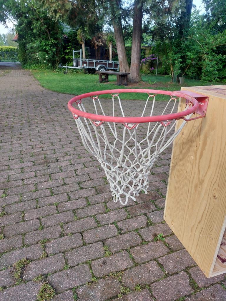 Basketbalring, Ophalen, Ring, Bord of Paal
