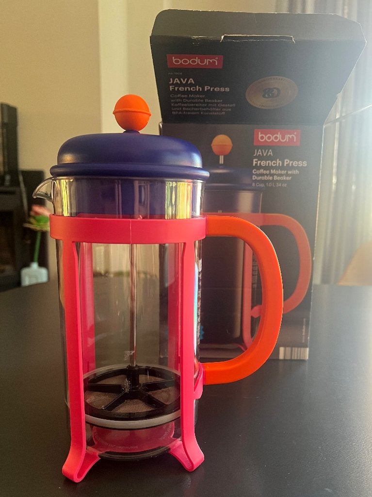 koffie Java French Press Cafetière, Ophalen, Afneembaar waterreservoir, Overige modellen, Gemalen koffie