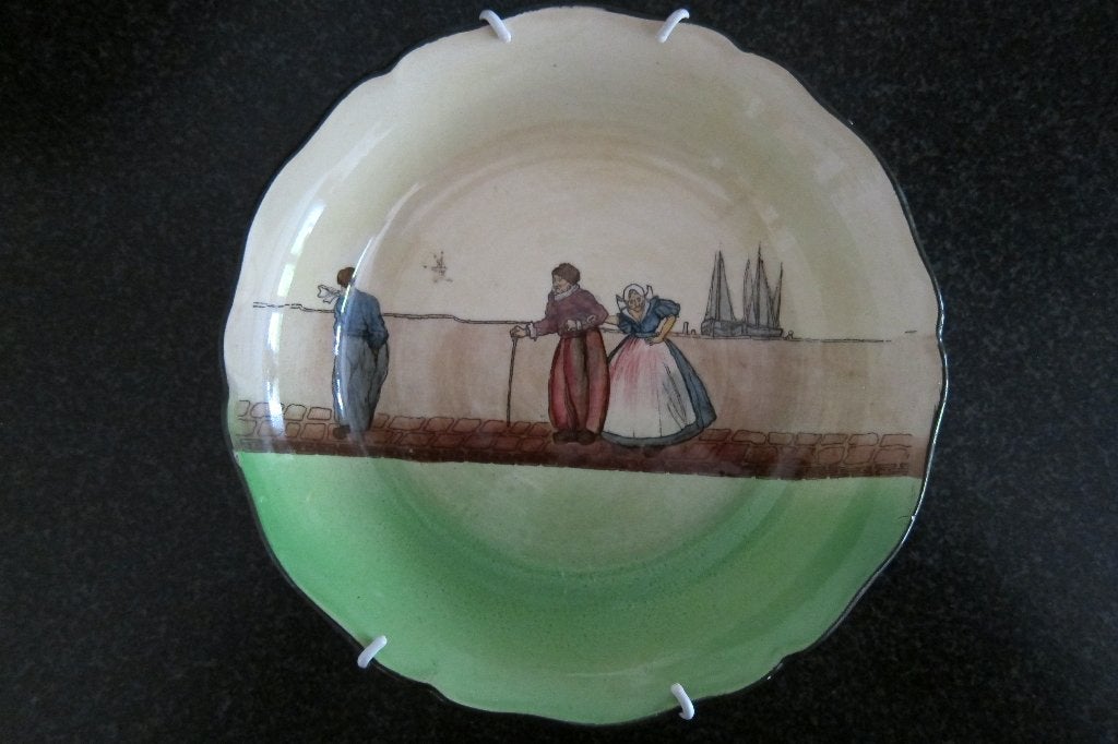 Royal Doulton Dutch Harlem soepbord uit 1910, Ophalen of Verzenden