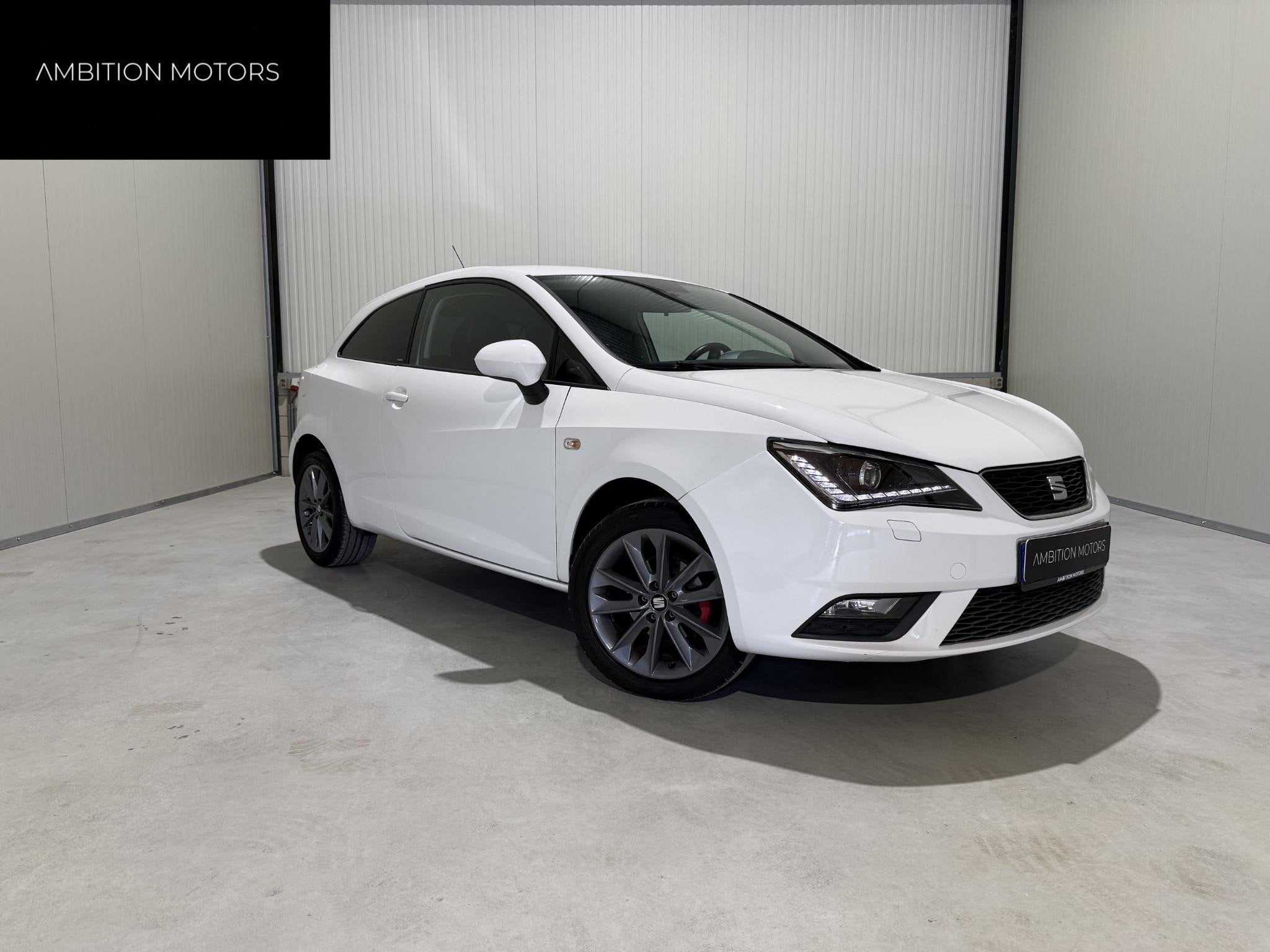 SEAT Ibiza SC 1.2 TSI Itech Airco/ Half leder, Auto's, Seat, Voorwielaandrijving, Euro 5, 990 kg, Bedrijf