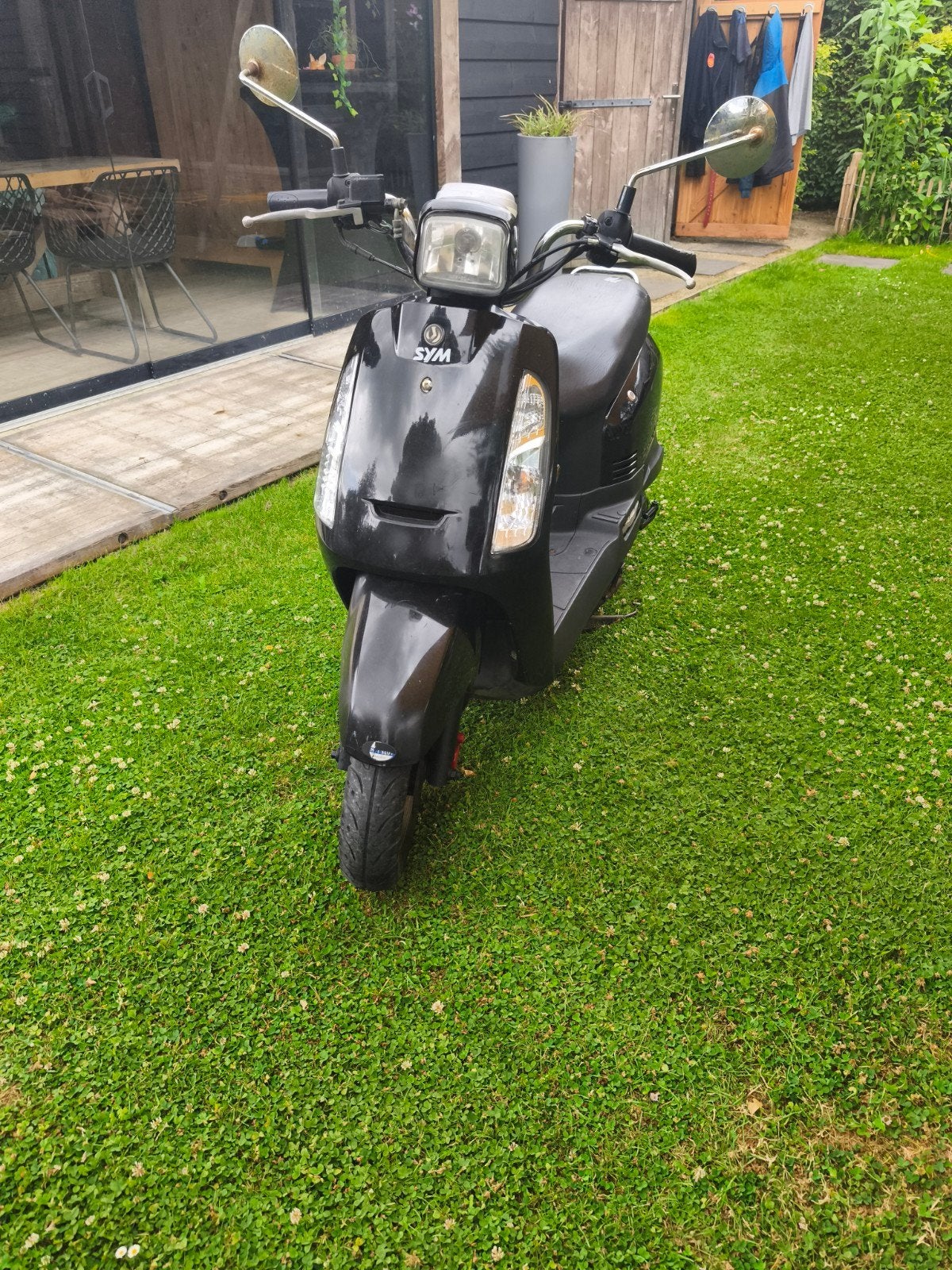 Goed rijdende Sym Tonik 4-takt 50cc scooter met kenteken, Ophalen, Gebruikt, Overige modellen, Maximaal 45 km/u