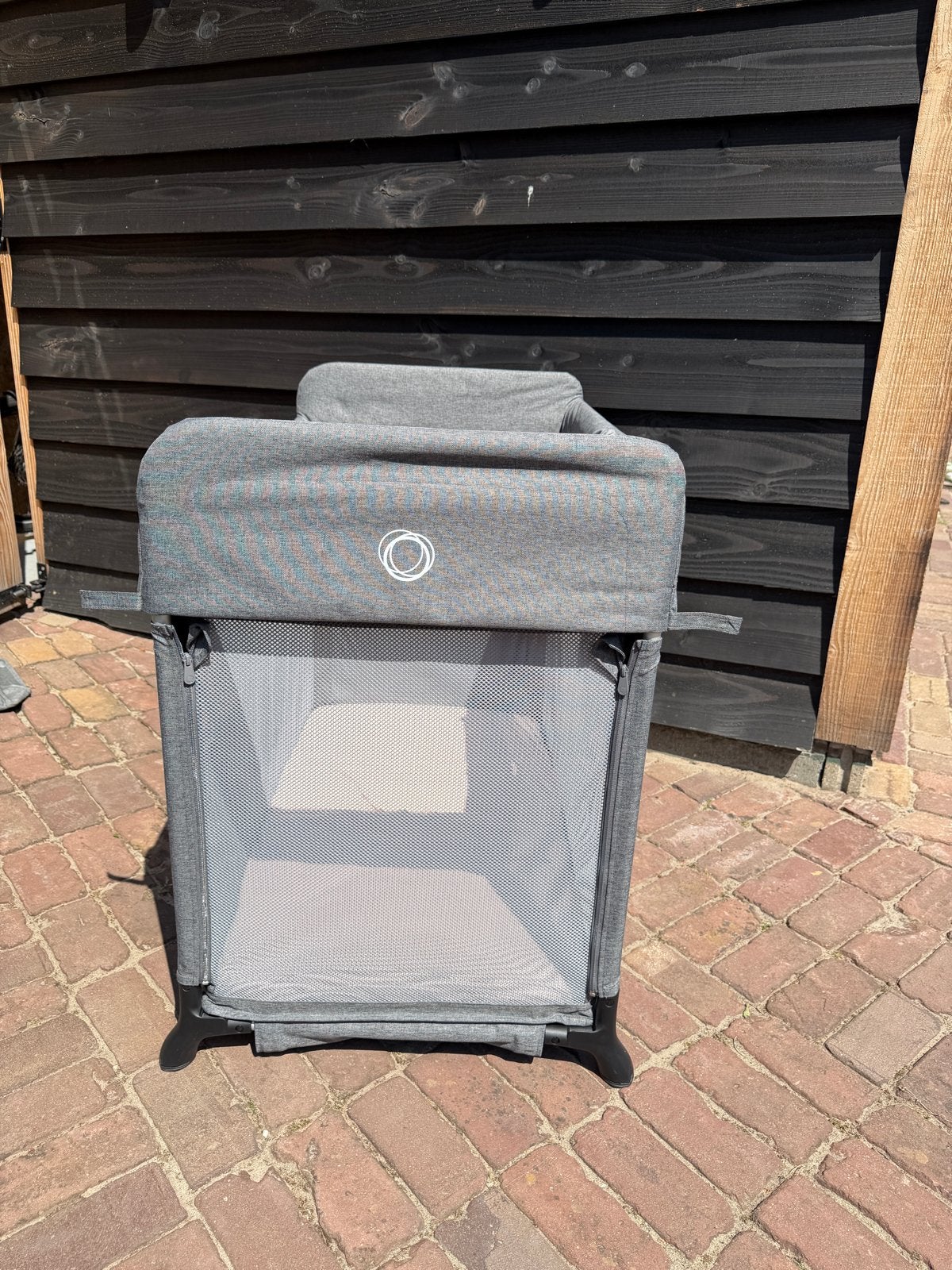 Bugaboo Stardust campingbed met matras en hoeslaken, Ophalen, 70 tot 85 cm, Zo goed als nieuw, Minder dan 140 cm