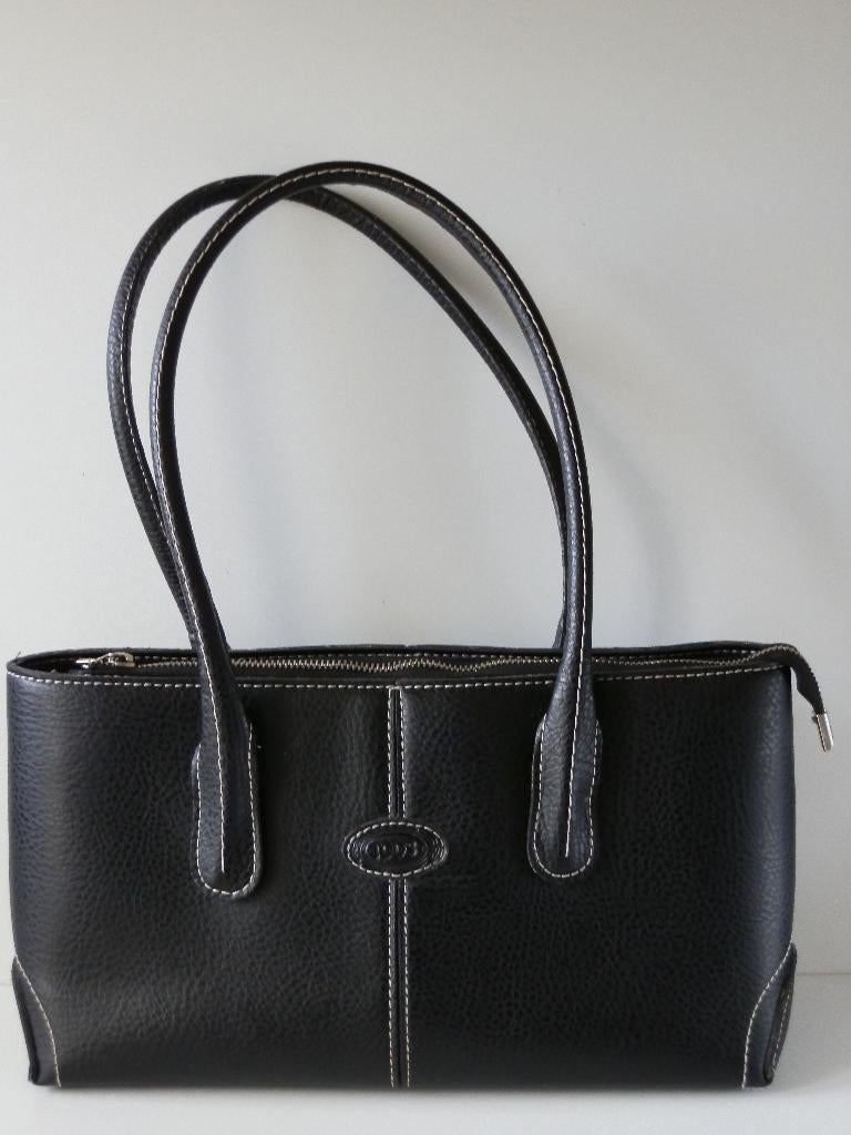 Tod's damestas . Tods . Leer., Ophalen of Verzenden, Nieuw, Zwart, Overige typen