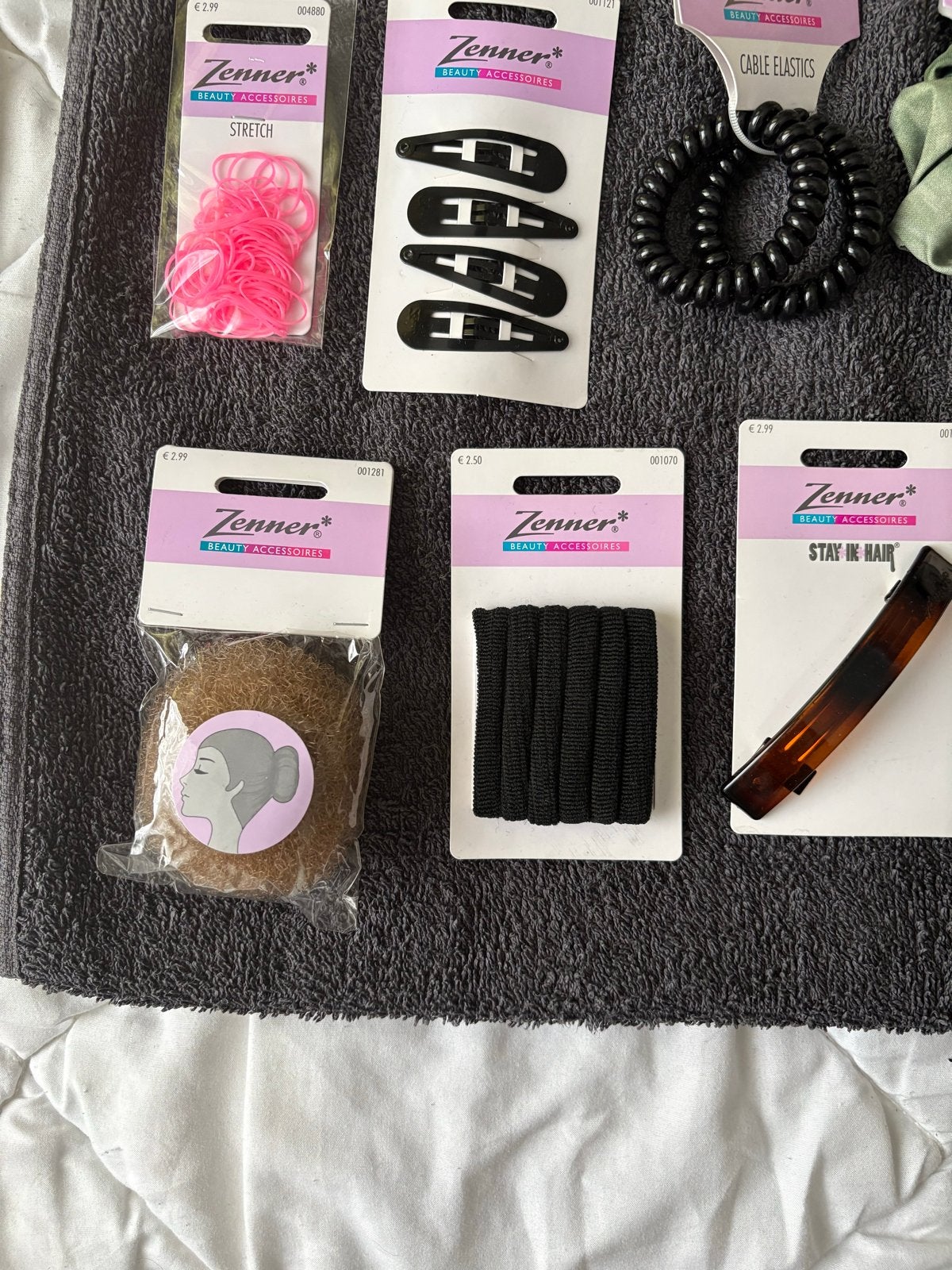 Grote partij Zenner haaraccessoires - Nieuw, Ophalen of Verzenden, Nieuw, Haarspeld