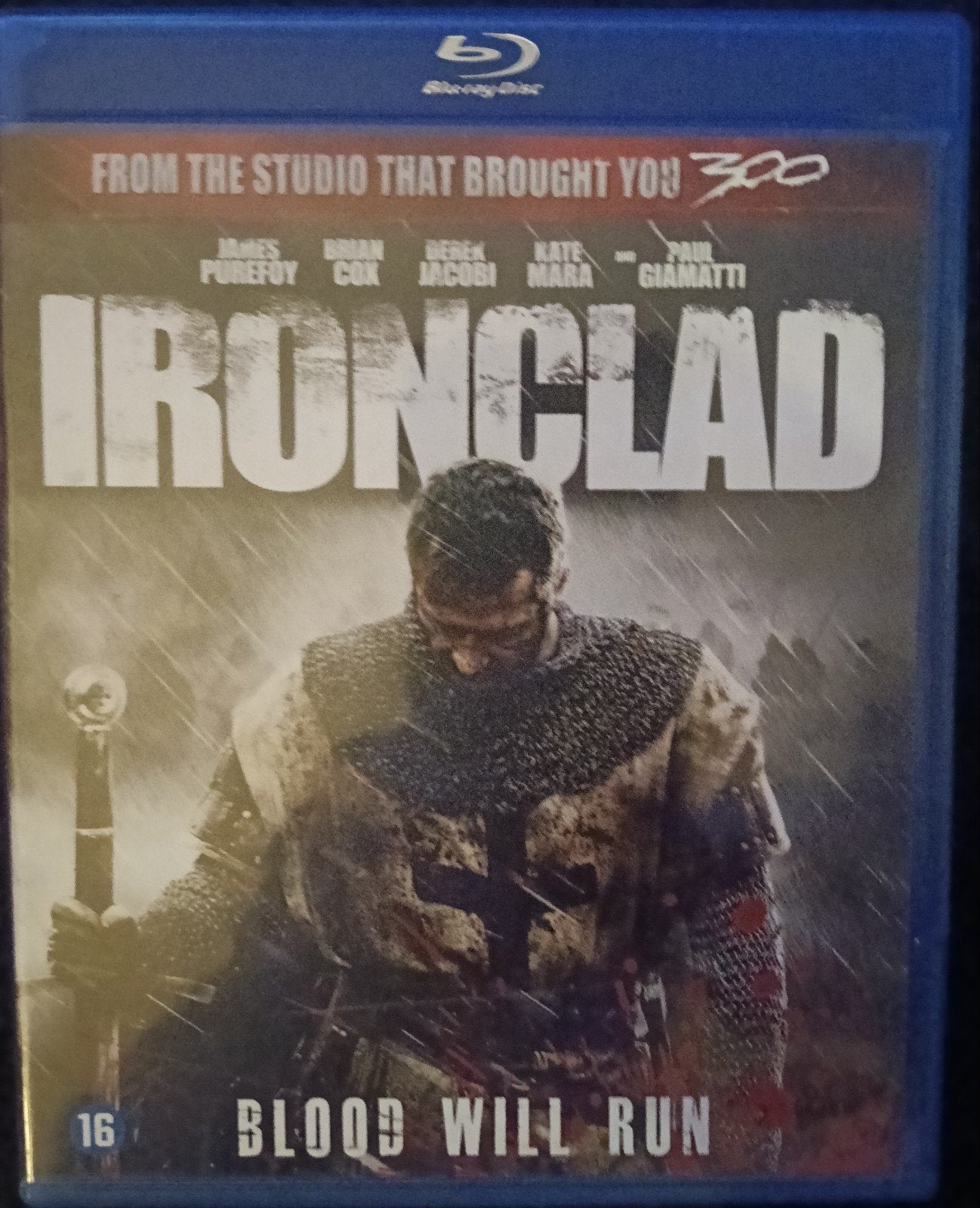 Ironclad bluray, Ophalen of Verzenden, Zo goed als nieuw, Horror