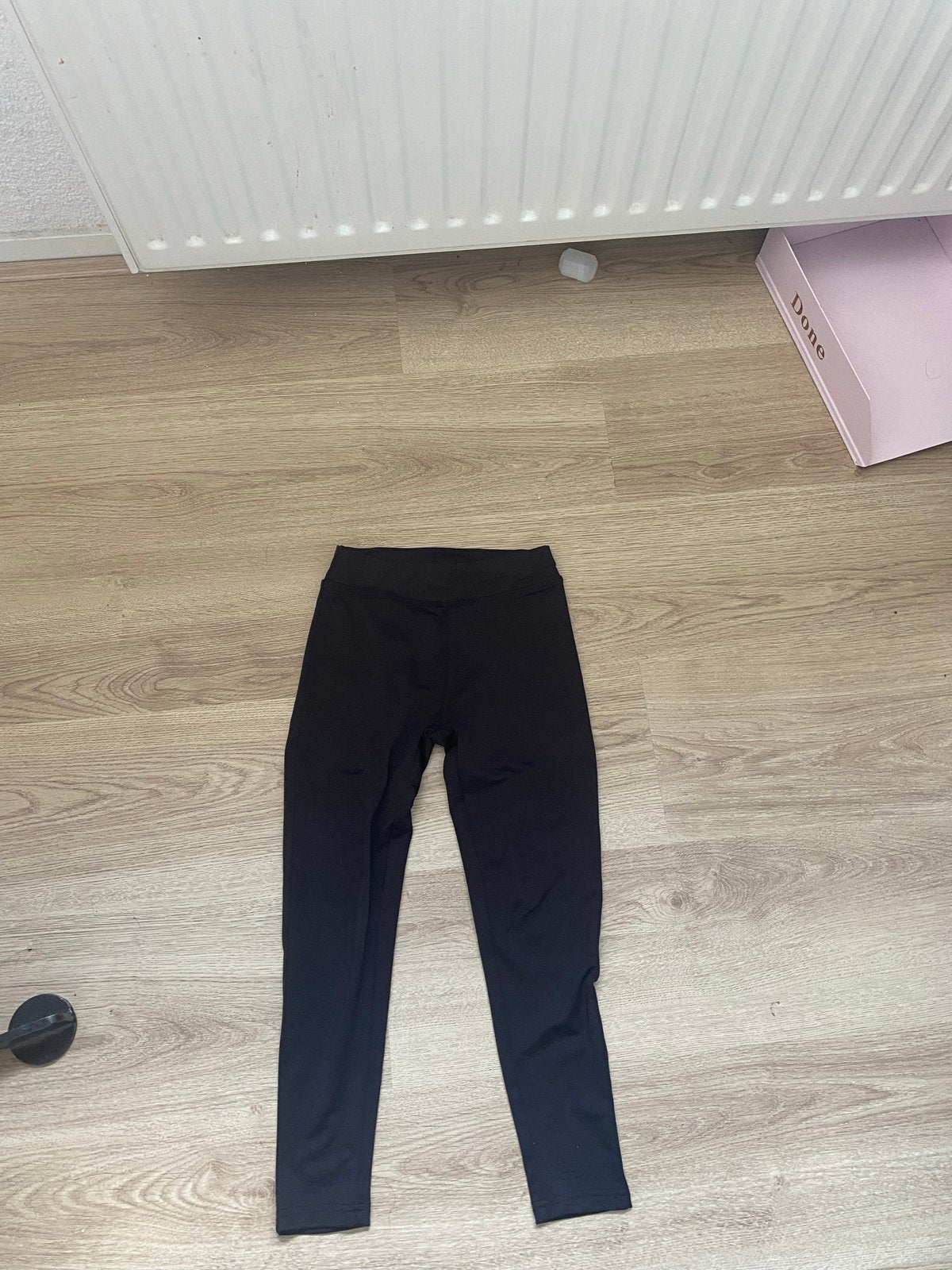 Zwarte sportlegging OSA GA maat 128, Ophalen of Verzenden, Gebruikt, Meisje, Broek