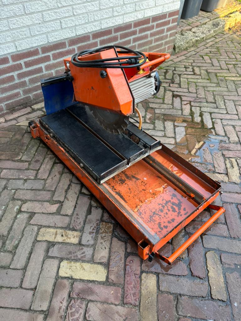 Euro Shatal TS351-45 Steenzaag - Robuust en Betrouwbaar, Ophalen, Gebruikt, Cirkelzaag, 30 tot 70 mm