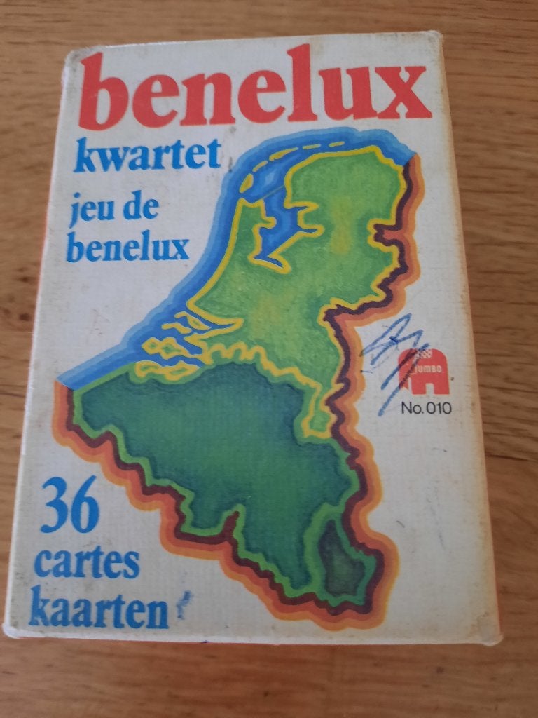 Jumbo Benelux kwartet, Ophalen of Verzenden, Zo goed als nieuw, Kwartet(ten)