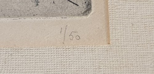 -	Tekening zogende moeder van ARMAND RASSENFOSSE, Ophalen of Verzenden, 'T Olde Gre-j, Info@toldegrej.nl, Endepoelstraat 20f Didam