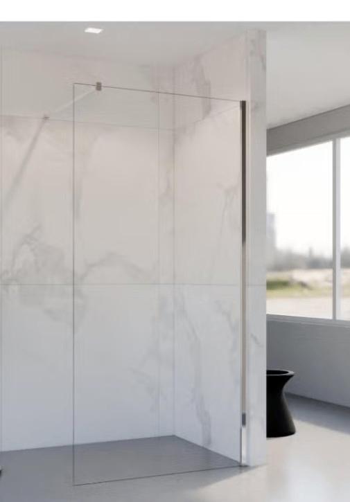 Douchescherm Glazen douchewand 90 x 200 douche scherm glas, Huis en Inrichting, Ophalen, Zo goed als nieuw